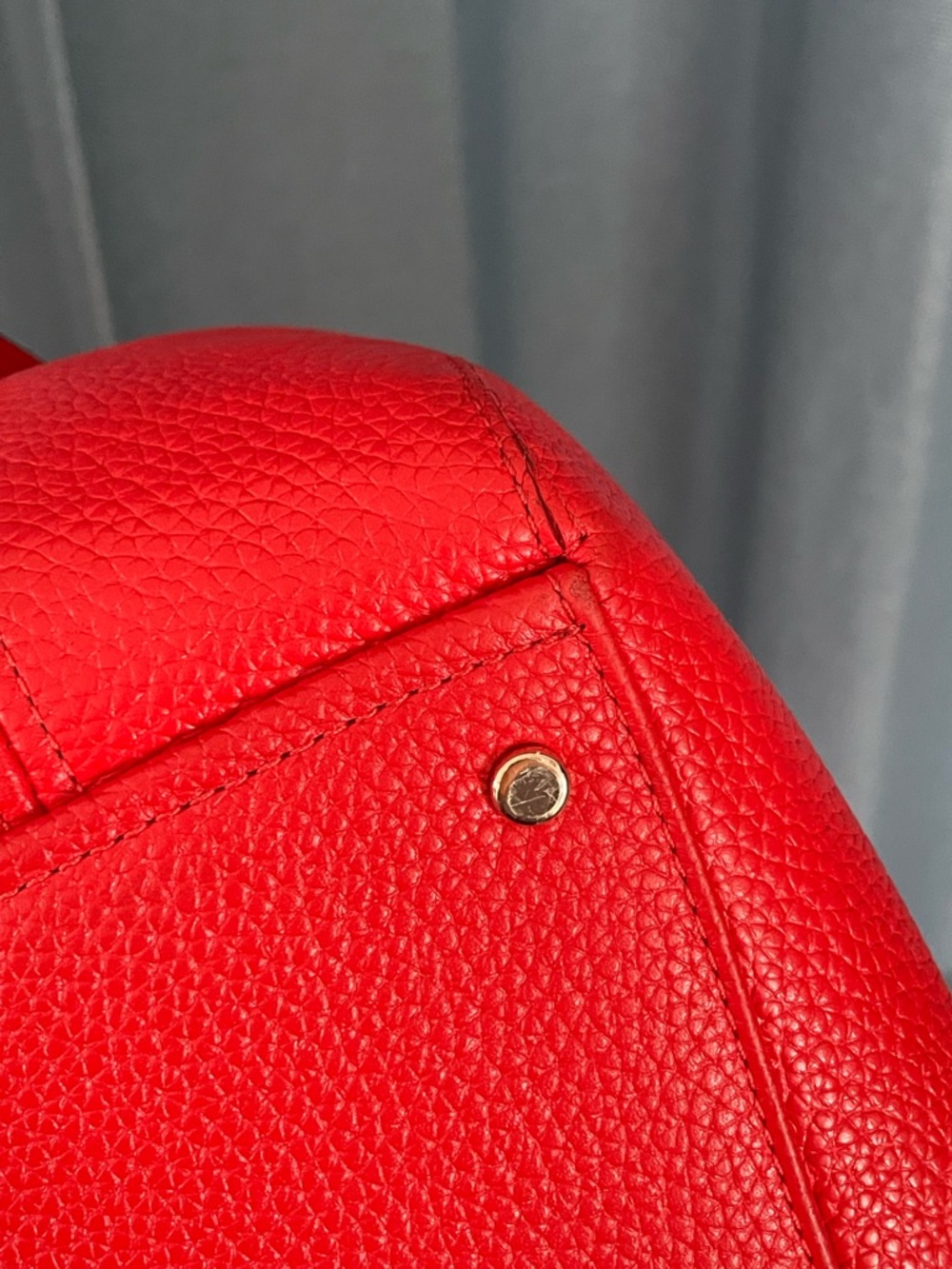Kate Spade Small Dumpling Crossbody Satchel Bag in Tomato Slice Red - Picture 6 of 15